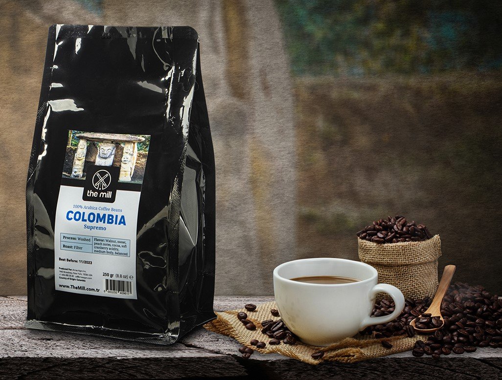 The Mill Colombia Supremo Coffee Beans 250 g