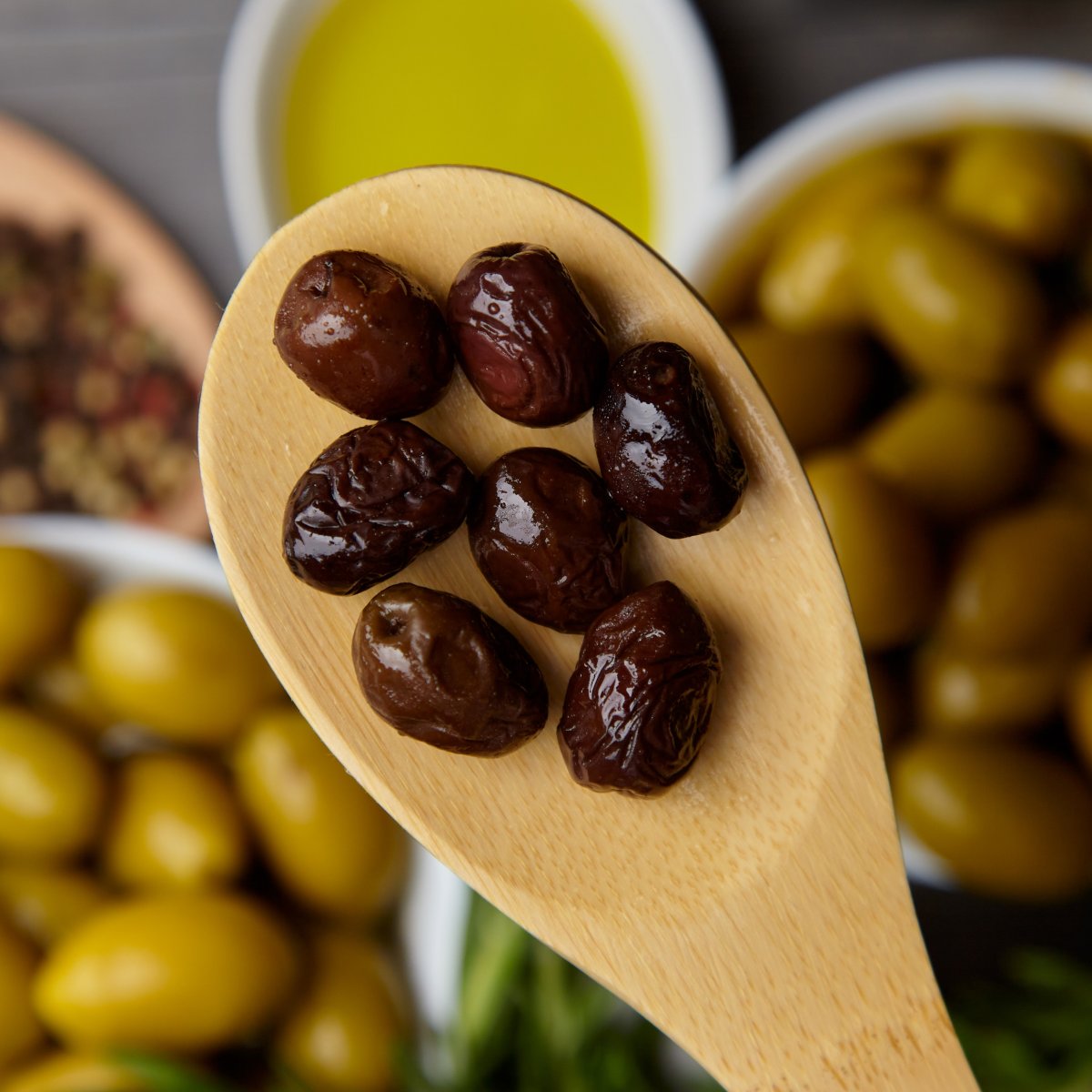 The Mill Natural Black Olives 200 g Glass Jar