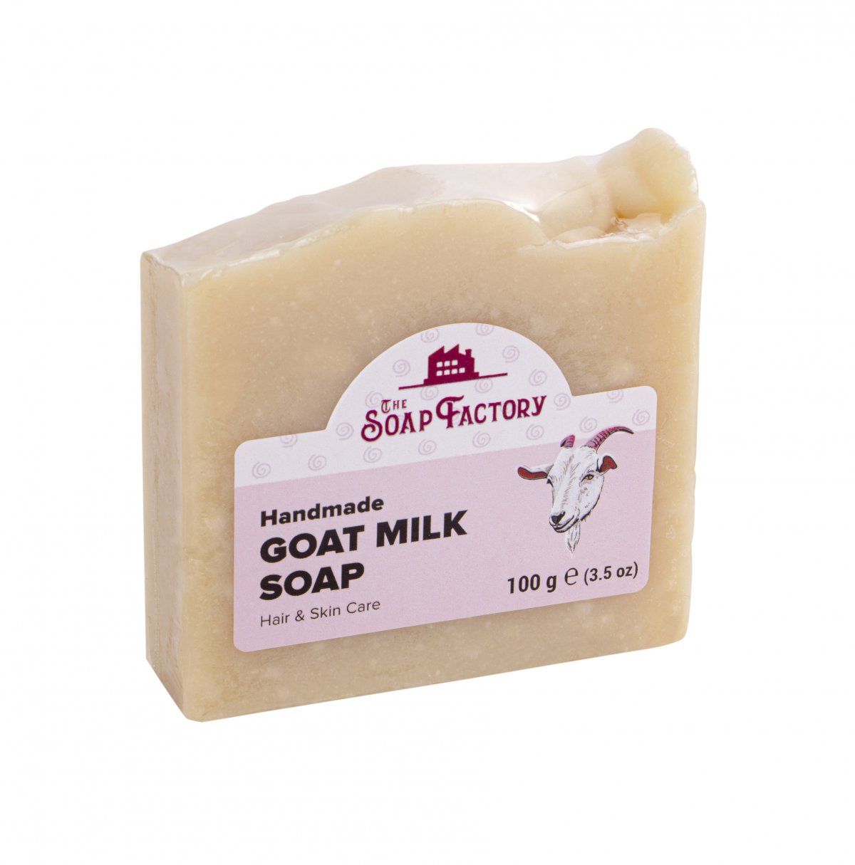 The Soap Factory Silk Collection Handmade GOAT MILK Soap Bar 100 g