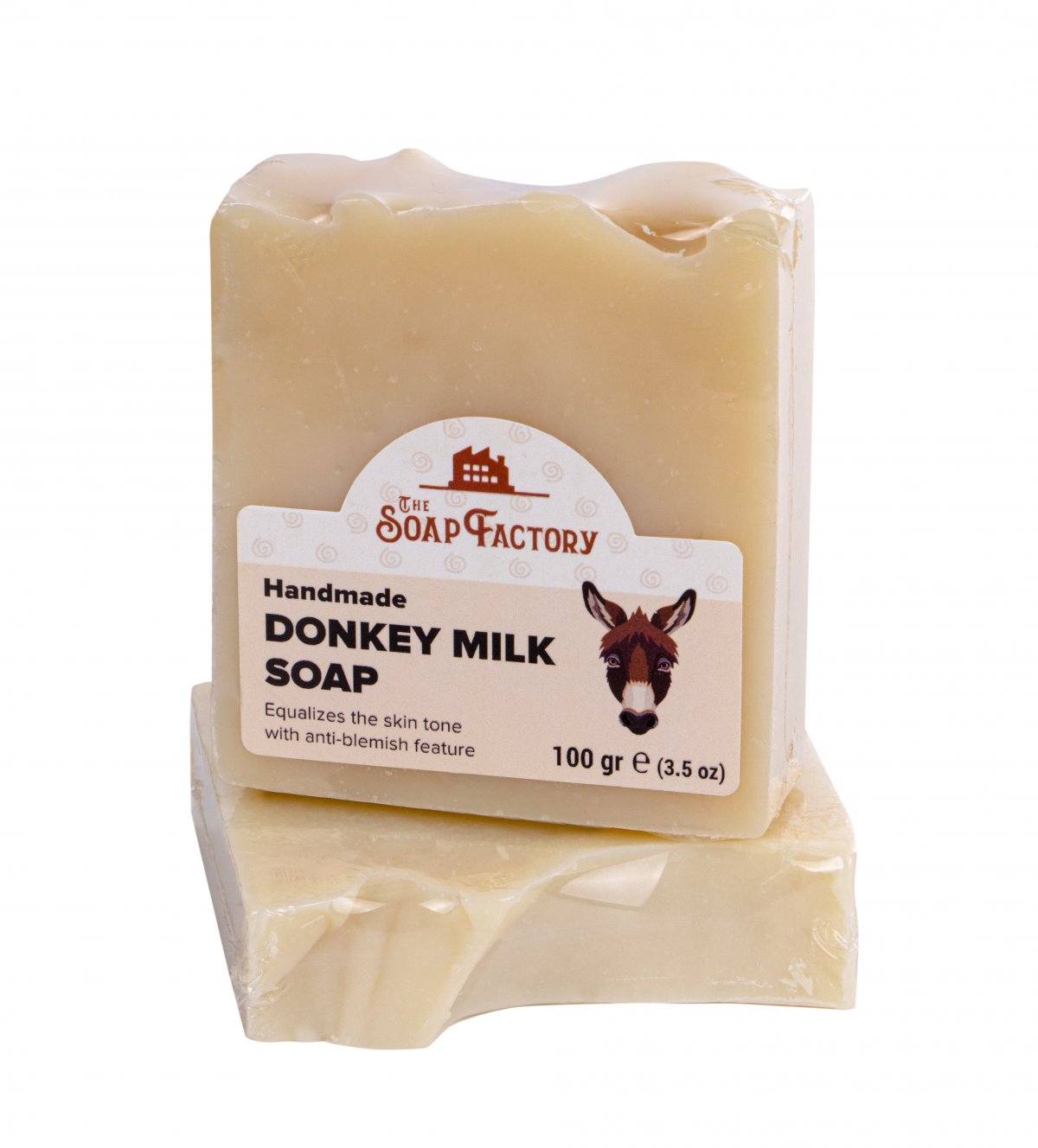 The Soap Factory Silk Collection Handmade DONKEY MILK Soap Bar 100 g