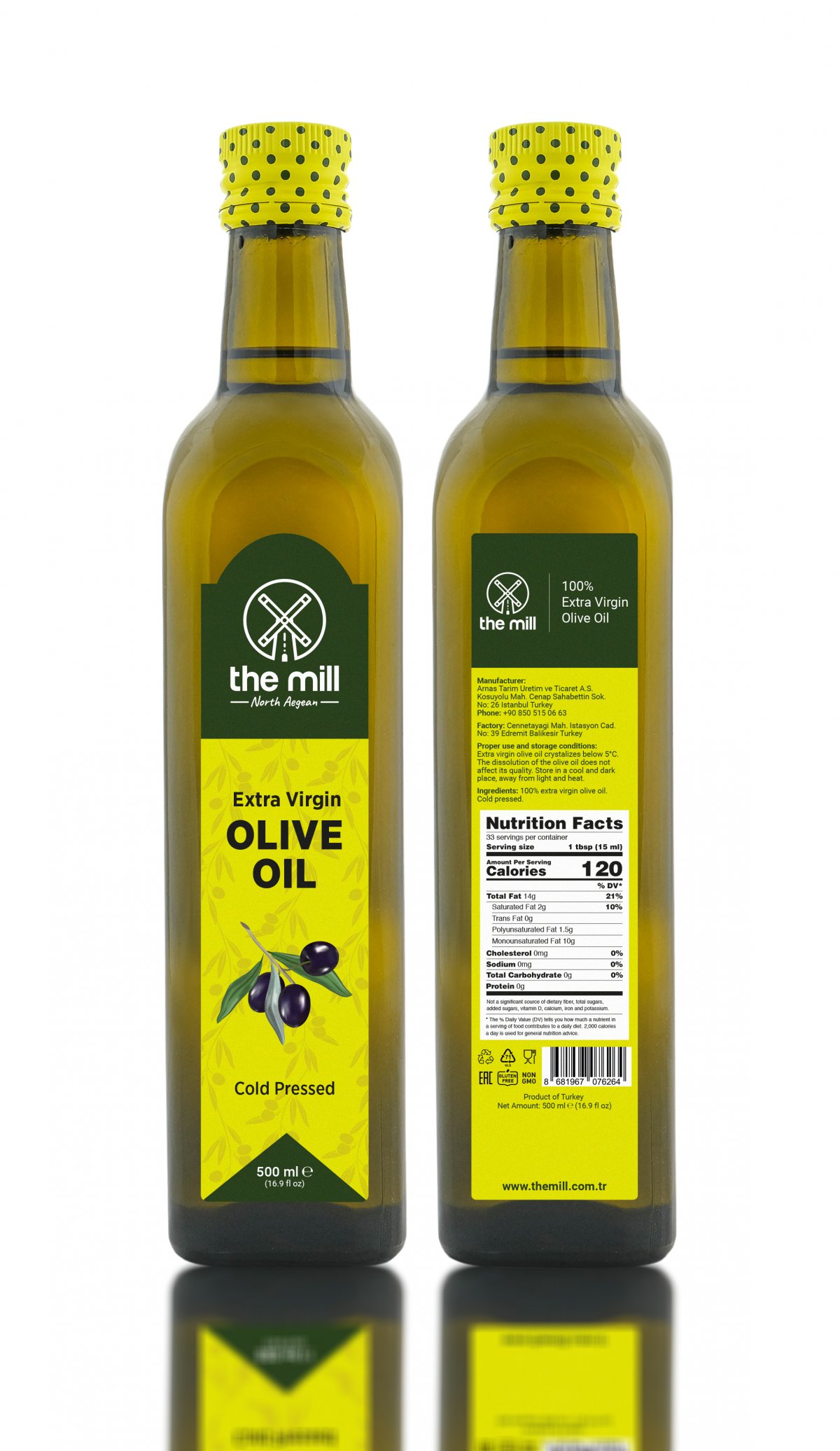 The Mill Extra Virgin Olive Oil 500 ml