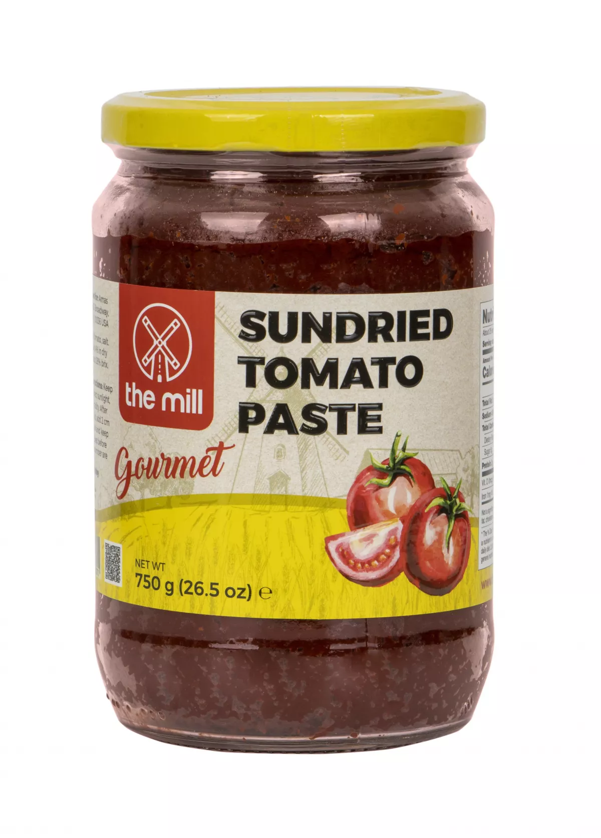 The Mill Gourmet Sundried Tomato Paste 750 g Glass Jar