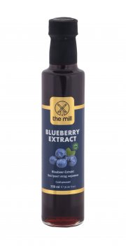 The Mill Blueberry Extract 250 ml Glass Bottle