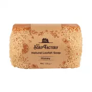 The Soap Factory Natural Loofah HONEY Soap Bar 120 g 