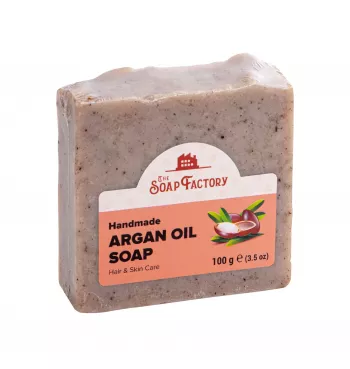 The Soap Factory Seidenkollektion Handgemachte ARGAN Seife 100 g