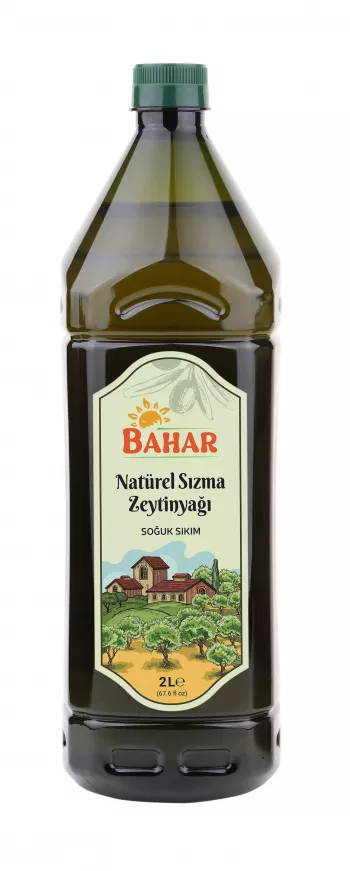 Bahar Natürel Sızma Zeytinyağı 2 L PET Şişe