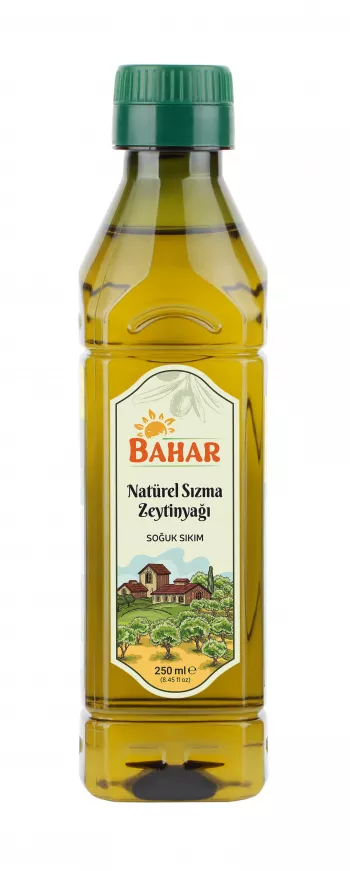 Bahar Natürel Sızma Zeytinyağı 250 ml PET Şişe
