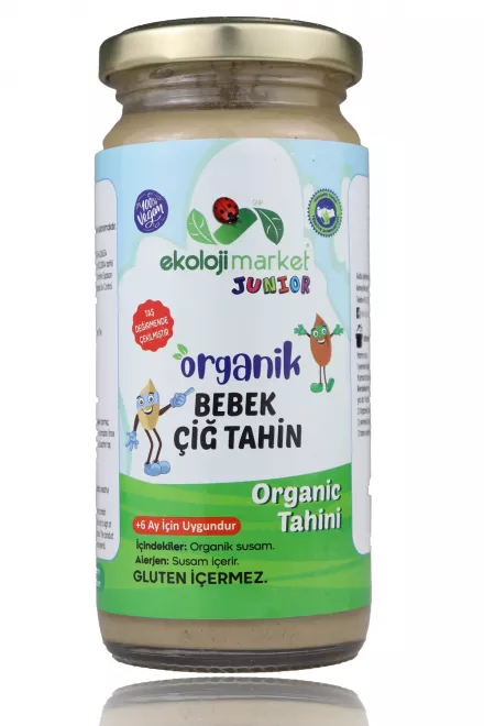 Organik Bebek Çiğ Tahin 230 Gr