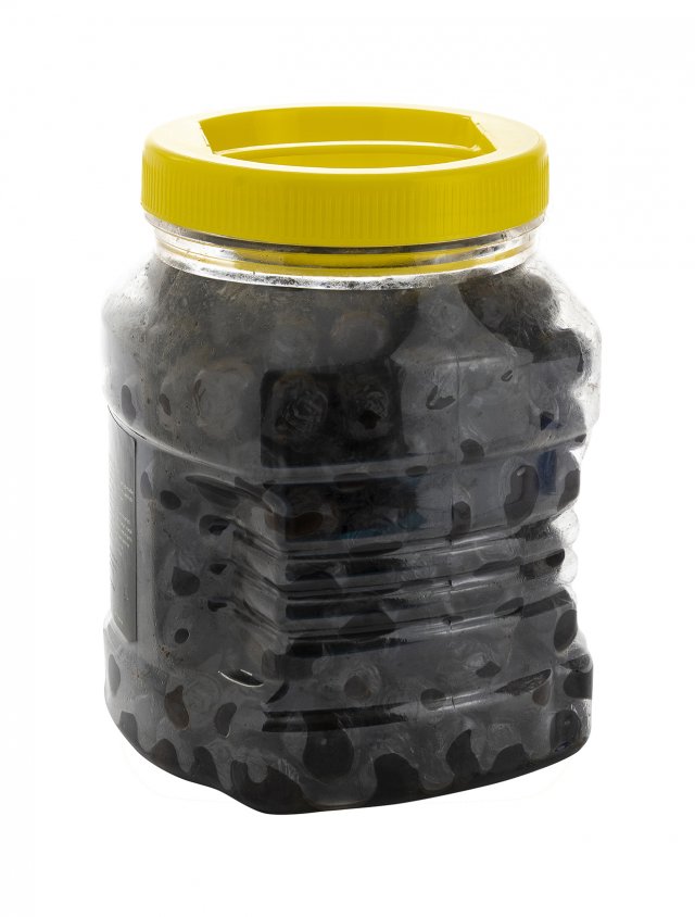 The Mill Natural Fermented Black Olives 900 g PET Jar - S (291-320 pcs/kg) Sized 