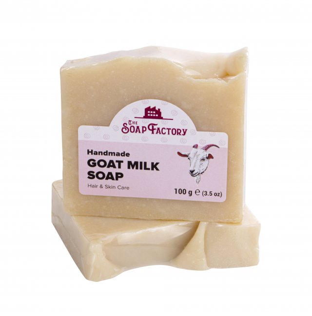 The Soap Factory Silk Collection Handmade GOAT MILK Soap Bar 100 g