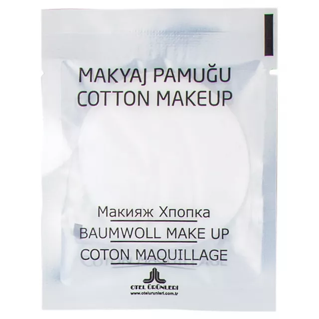 Platin Makyaj Pamuğu Alüminyum Ambalaj  